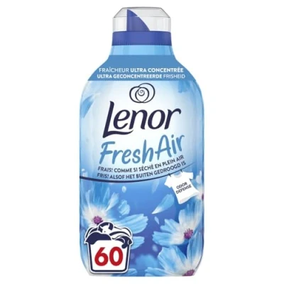 Afbeelding van Lenor Wasverzachter Fresh Air Ochtendfris 60 Wasbeurten 840 ml