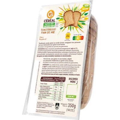 Afbeelding van Cereal Toastbrood 350GR