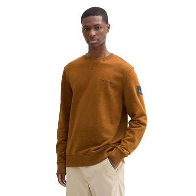 Afbeelding van Tom Tailor Trui Gestructureerde Sweater 1044007xx10 36826 Mannen Maat M