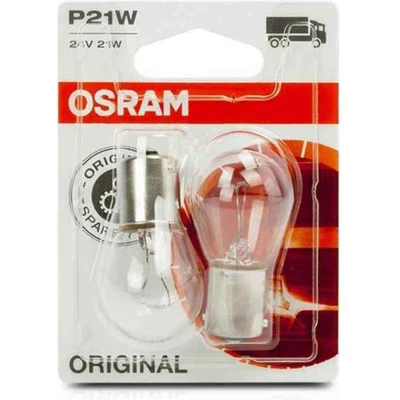 Afbeelding van Osram Gloeilamp 24V Original Line P21W, BA15s 2 Stuks