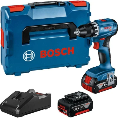 Afbeelding van Bosch Professional GSR 18V 45 06019K3204 Accu schroefboormachine 18 V Li ion Brushless