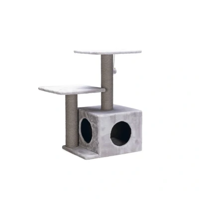 Afbeelding van Beeztees Krabmeubel Serpa Fien Grijs 45 x 34 70 cm