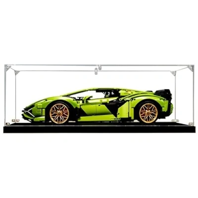 Afbeelding van Acryl Display Case voor Lego 42115, Stofdicht Clear Box Showcase (Lamborghini Sián FKP 37) (NIET Inbegrepen Het Model)(2mm)