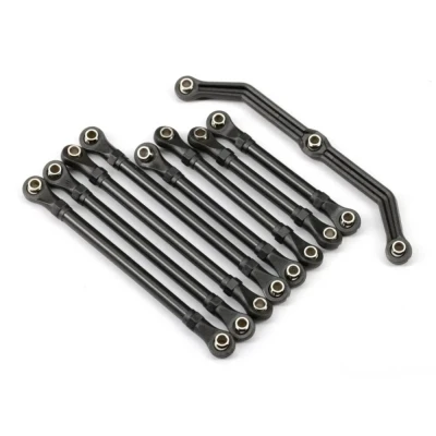 Afbeelding van Traxxas TRX9742R Ophangstangenset, compleet (voor &amp; achter)