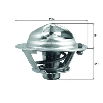 Afbeelding van Mahle Original Thermostaat TX 166 85D