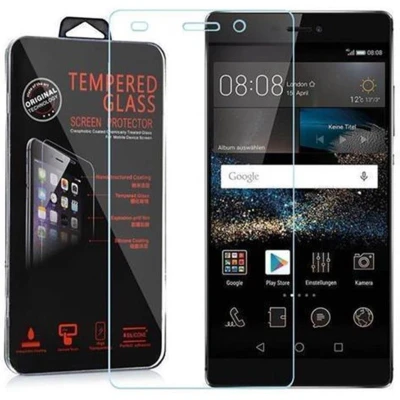 Afbeelding van Cadorabo Screenprotector geschikt voor Huawei P8 in KRISTALHELDER Tempered Display Pantser Film beschermglas