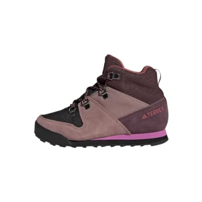 Afbeelding van adidas Performance Terrex Snowpitch Unisex Outdoorschoenen voor kinderen, Maat: 38, Shadow maroon/wonder oxide/pulse lilac Leer en textiel