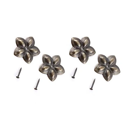 Afbeelding van meubelspijkers 100 stuks, ambachtelijke klinknagel bekleding klinknagels punaise, antiek messing (#9)