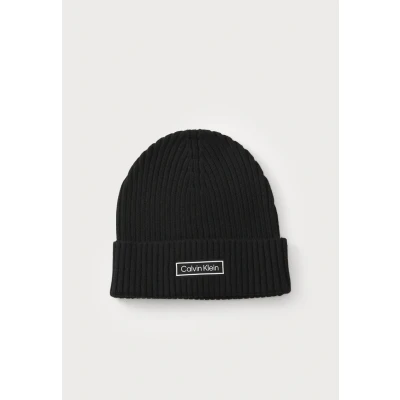 Afbeelding van Calvin Klein Patch Unisex Muts, Maat: One Size, Black