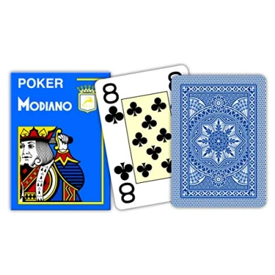 Afbeelding van Modiano Cristallo met jumbo 4 index Blauw