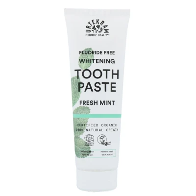 Afbeelding van Urtekram Tandpasta Fresh Mint Whitening 75ML