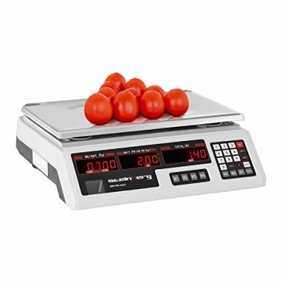 Afbeelding van Steinberg Systems Weegschaal 40 kg / 2 g 33 x 24 0,6 cm