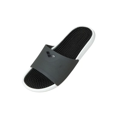 Afbeelding van arena Marco Badslippers voor dames en heren, uniseks, zee zwembad, sandalen met zachte, masserende zool optimale grip op natte oppervlakken