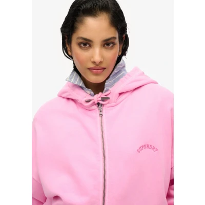 Afbeelding van Superdry Essential Logo hoodie met rits Dames Hoodies