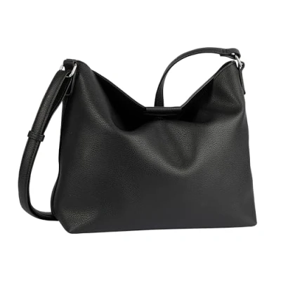 Afbeelding van TOM Tailor Ttfilipa M Schoudertas, Dames, Maat: One Size, Black