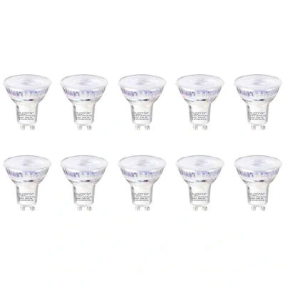 Afbeelding van Sygonix SY 5237738 led EEK E (A G), GU10 3,6 W = 50 warmwit (Ø x H) mm 54 mm, niet dimbaar 10