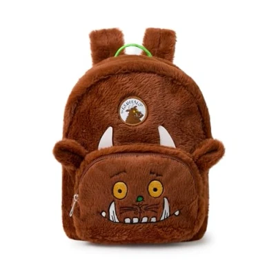 Afbeelding van The Gruffalo Mini harige kinderrugzak Bruine pluizige rugzak voor meisjes en jongens met verstelbare bandjes Nieuwigheid gezichtstas kinderen 3D oren hoorns Story Book Series