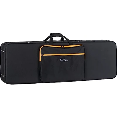 Afbeelding van Rocktile EBSCR 2122BK Elektrische Basgitaar Tas Handige waterdicht Gewatteerde Lichtgewicht Gig Bag Soft Case Rugzak voor alle gangbare Bassen (4/5 snaren)