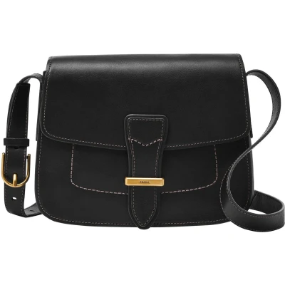 Afbeelding van FOSSIL Schoudertas Tremont Flap Crossbody Bag Black Zwart