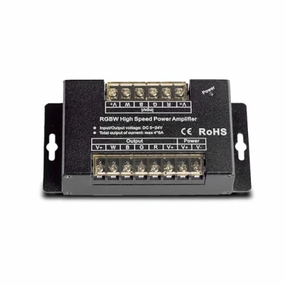 Afbeelding van Mextronic Amplifier LED signaalversterker (repeater) RGB/RGBW 4x8A 5 24V DC