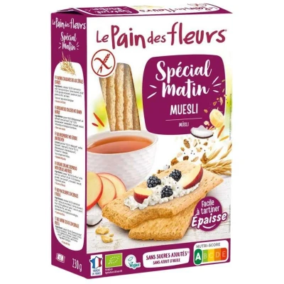 Afbeelding van Pain Des Fleurs Muesli cracker special matin bio 230 g