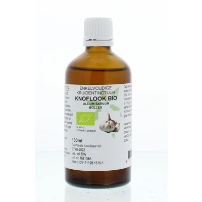 Afbeelding van Natura Sanat Allium sativum bulb/knoflook tinctuur bio (100 ml)