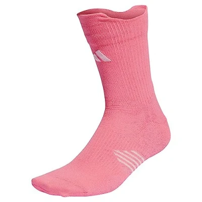 Afbeelding van adidas Performance Running X Supernova CREW Sportsokken Lucid pink white, Maat: 43 45, white