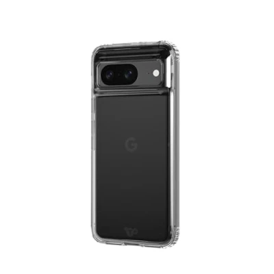 Afbeelding van tech21 Evo Clear hoesje voor Goole Pixel 8 Impact Protection Case Slim Fit Transparant