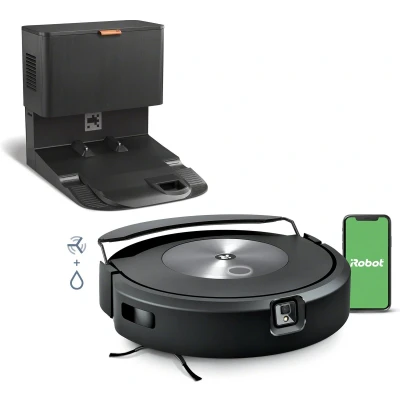 Afbeelding van iRobot Roomba Combo j7+ robotstofzuiger met dweilfunctie