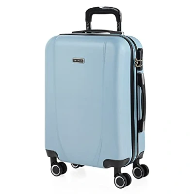 Afbeelding van ITACA Bagage Cabine 55x35x25 Stijlvolle Valise 55x40x20, Valise, Grande Taille, Valises 71150, Lichtblauw