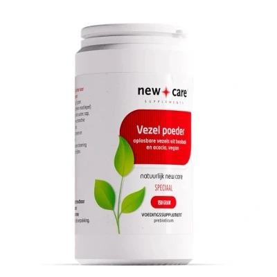 Afbeelding van New Care Vezel poeder prebiotica vegan 150 gram