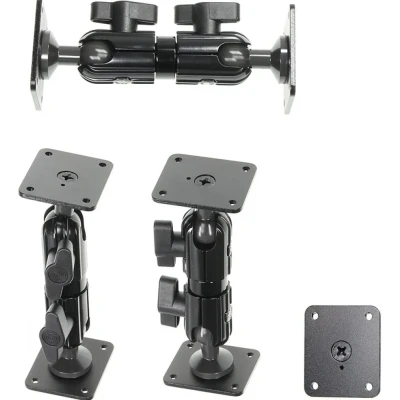 Afbeelding van Brodit Black holder with tilt swivel