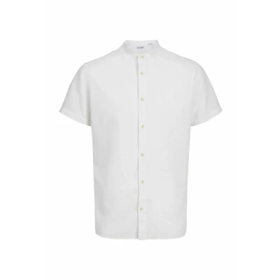 Afbeelding van Jack &amp; Jones Comfort FIT Overhemd, Heren, Maat: Medium, White