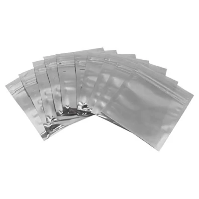 Afbeelding van antistatische zakken, esd 100 stks/partij opslag pakket zak ritssluiting hersluitbare voor elektronische componenten(8 * 9 cm)