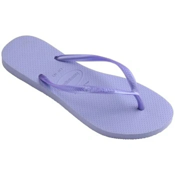 Afbeelding van Havaianas SLIM Teensandalen, Dames, Maat: 35 36, Lilac breeze Kunststof