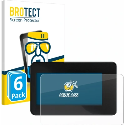 Afbeelding van BROTECT Screenprotector voor Shimano Steps SC EN600 Folie Beschermfolie Beschermglas transparant (6 Stuks)