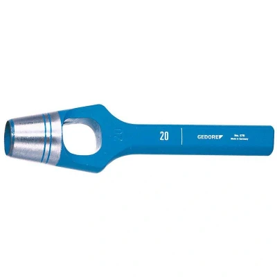 Afbeelding van GEDORE Boogpons voor zachte materialen, Ø 11 mm, Rubber lederen pakkingen stof, Rond, 130 mm lang, Punch, 570011