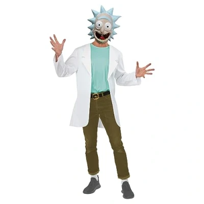 Afbeelding van Rubie&#039;s 703124S Volwassen Rick Kostuum Morty Fancy Dress Mannen, Zoals afgebeeld, Klein
