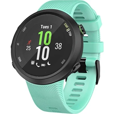 Afbeelding van Shieranlee Forerunner 45S Strap, Siliconen Sport Vervanging Horlogeband Compatibel met Garmin GPS Running Watch Smartwatch Klein