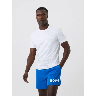 Afbeelding van Björn Borg Performance Tshirt print, Heren, Maat: Large, Brilliant white