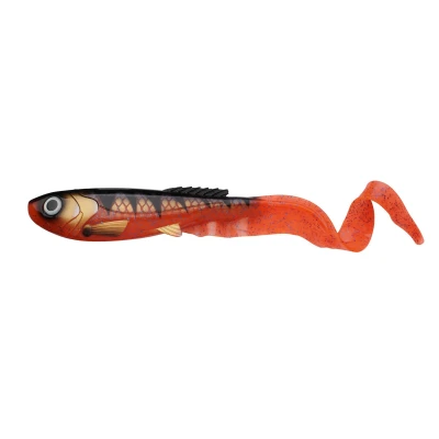 Afbeelding van Abu Garcia Beast Curltail Softbait Red Tiger 21cm 89g (4 stuks) Shad