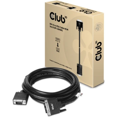 Afbeelding van CLUB3D DVI A TO VGA CABLE M/M 3m/ 9.8ft 28 zwart