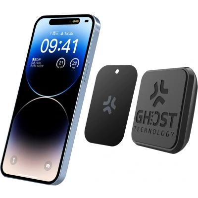 Afbeelding van GHOSTFIX Universele Magnetische Autohouder Incl. 3 Extra Metalen Platen
