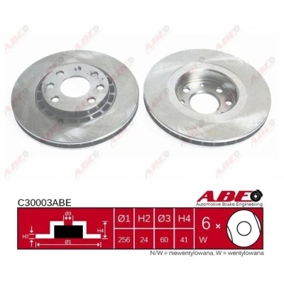 Afbeelding van ABE Remschijven C30003ABE