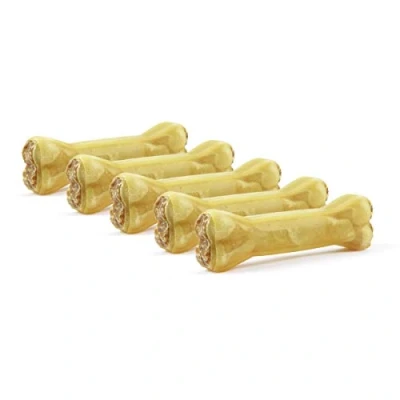 Afbeelding van DOGBOSS kauwbot van 100% natuurlijke ingrediënten in verschillende formaten en smaken (set 5 stuks met lam, 17 cm)