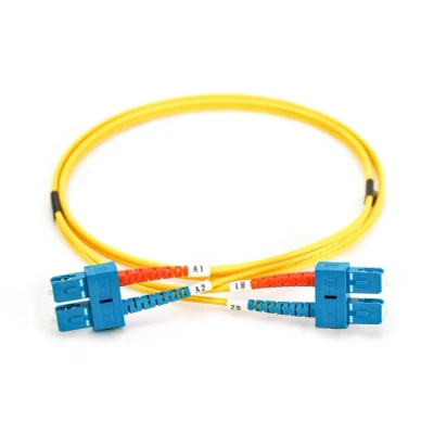 Afbeelding van LWL OS2 Singlemode glasvezel Patchkabel, SC / 2 M Netwerkkabel Computerkabel Kabel