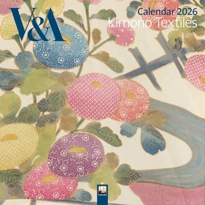 Afbeelding van V&amp;A: Kimono Textiles Wall Calendar 2026 (Art Calendar)