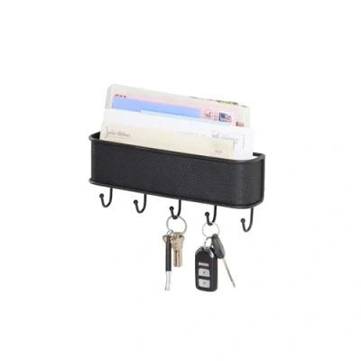 Afbeelding van Sleutelhouder iDesign Twillo Sleutel En Post Houder Hangend (6 x 27 cm)