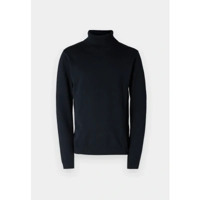 Afbeelding van JJEBASIC Knit ROLL Neck NOOS, navy blazer, XS