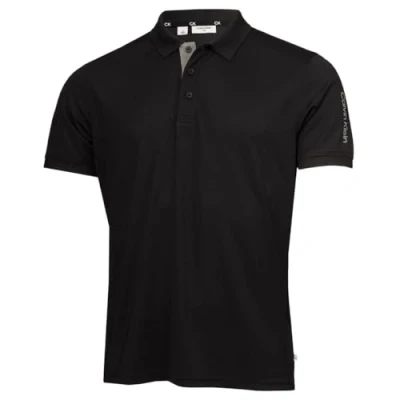 Afbeelding van Calvin Klein Heren Club Golf ademend poloshirt Zwart L
